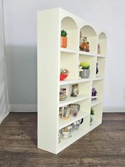 Miniature Wall/Tabletop White Display Shelf MiniVerse, MiniBrand, Trinkets 1:6