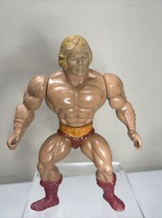 Early 1980’s He-Man MOTU Action Figure Lot Of 5 Figures Skeletor Clawful Man E F