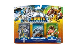 Skylanders Giants Battlepack #1 – Chop Chop – Dragonfire Cannon – Shroomboom