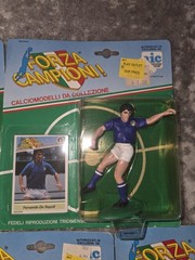 Kenner Forza Campioni Soccer Figure Lot of 7 Sealed Paolo Maldini Careca 1990