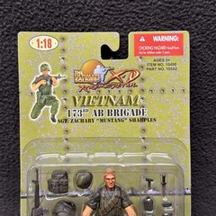 Ultimate Soldier SGT Zachary Mustang Sharples 173rd AB Brigade XD Vietnam Figure