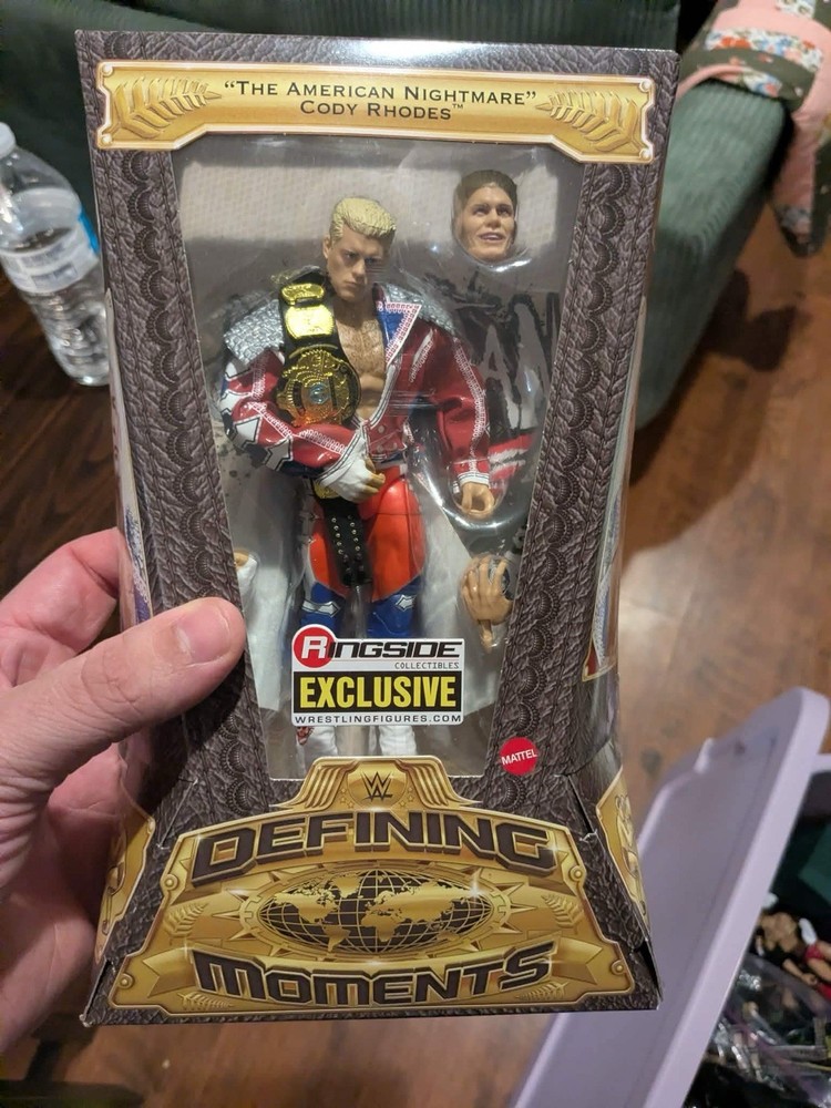 Cody Rhodes Elite Defining Moments wave 2 Action Figure with belt (Winged Eagle)