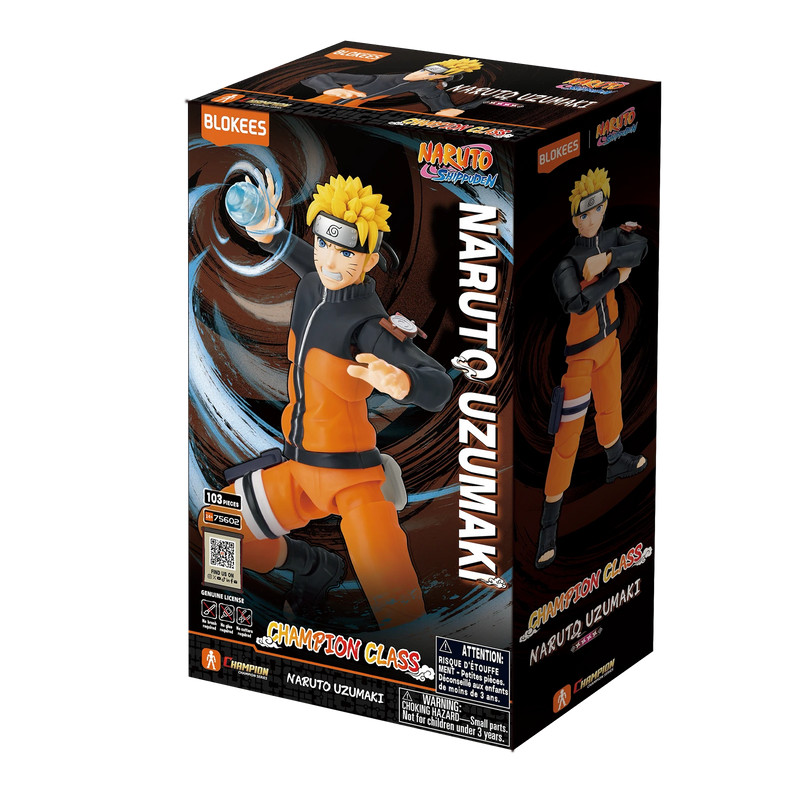 Blokees Naruto NARUTO UZUMAKI – Champion Class – CC02 NEW US SELLER IN STOCK!