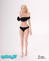 LDDOLL 29XL 1/6 Girl Seamless Body Steel Bone For 12″ Female Action Figure Head