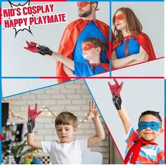 Spider Man Launcher Glove Cosplay Spider String Web Shooter Toys For Children US