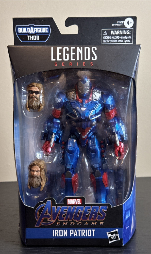 Hasbro Marvel Legends │ Avengers: Endgame MCU │ Iron Patriot 1/12 Action Figure