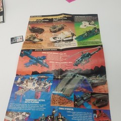 Vintage GI JOE Advertising Lot Catalog, Promos, Card Cutouts