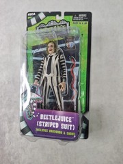 Beetlejuice Red Tuxedo 7″ NECA Action Figure w/Handbook & Snake New Sealed
