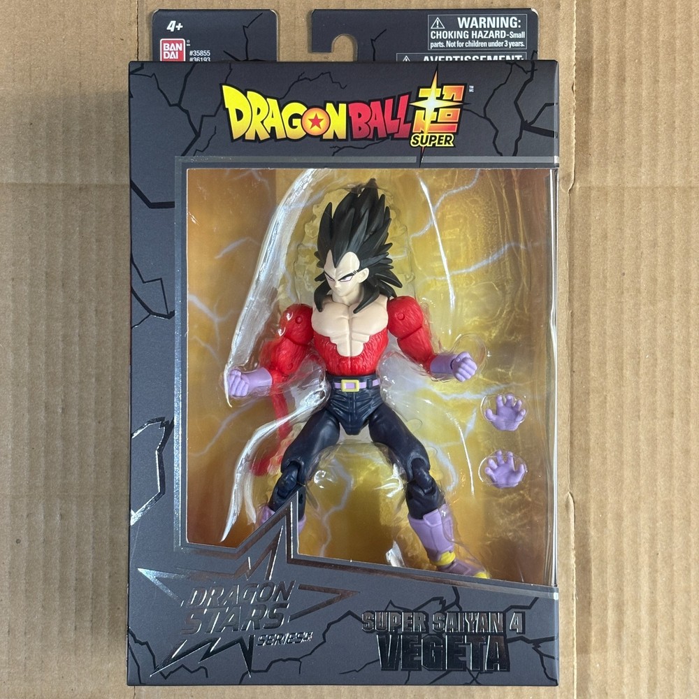 Bandai Super Saiyan 4 Vegeta Dragon Stars Series Dragon Ball Super Action Figure