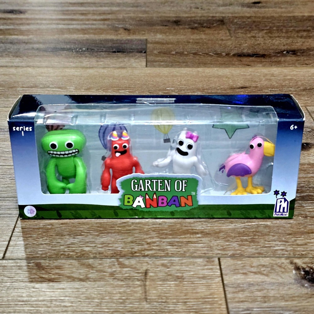Garten Of BanBan – 4 Figure Mini Set (NEW & SEALED) – Series 1 Collectible Toys