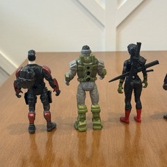 Greenbrier Final Faction Lot of 8 Figures Alpha Team Soldiers Accessories Weapon
