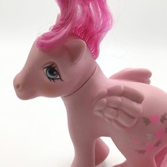 My Little Pony G1 Heart Throb Pegasus Pink Mane Tail Wings Vintage 1984