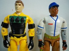 K26i23781 GI JOE 1988 SERIES COMPLETE BUDO MUSKRAT REPEATER HARDBALL SHOCKWAVE