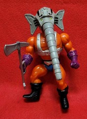 Masters of the UniverseSnout Spout Action Figure w/ Axe Orange Purple Gray #12