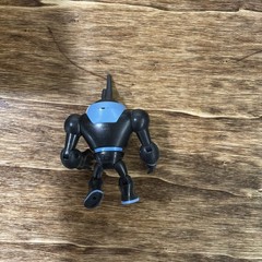 Ben 10 Eatle Action Figure Black Blue Green Plastic Cartoon TV Character D9