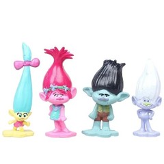 12pcs/Set Trolls Branch Critter Skitter Figures Trolls Children Toy Kids Gifts