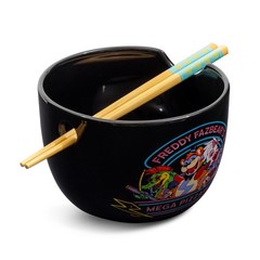 Five Nights At Freddy’s Mega Pizzaplex 20-Ounce Ramen Bowl and Chopstick Set