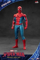 zd toys SPIDER-MAN new red and blue suit brand new day action figure ship August