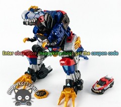 Miniforce Dinoid Warrior 10″ REX KAISER T-Rex Transformer Robot Figure Boy Toy
