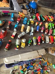 Thomas The Train And Friends Magnetic, Misc Train Cars Wooden Lot everything.