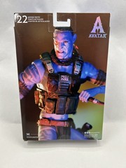 McFarlane Collector Edition Avatar Quaritch Ash Recom Action Figure Gold Label