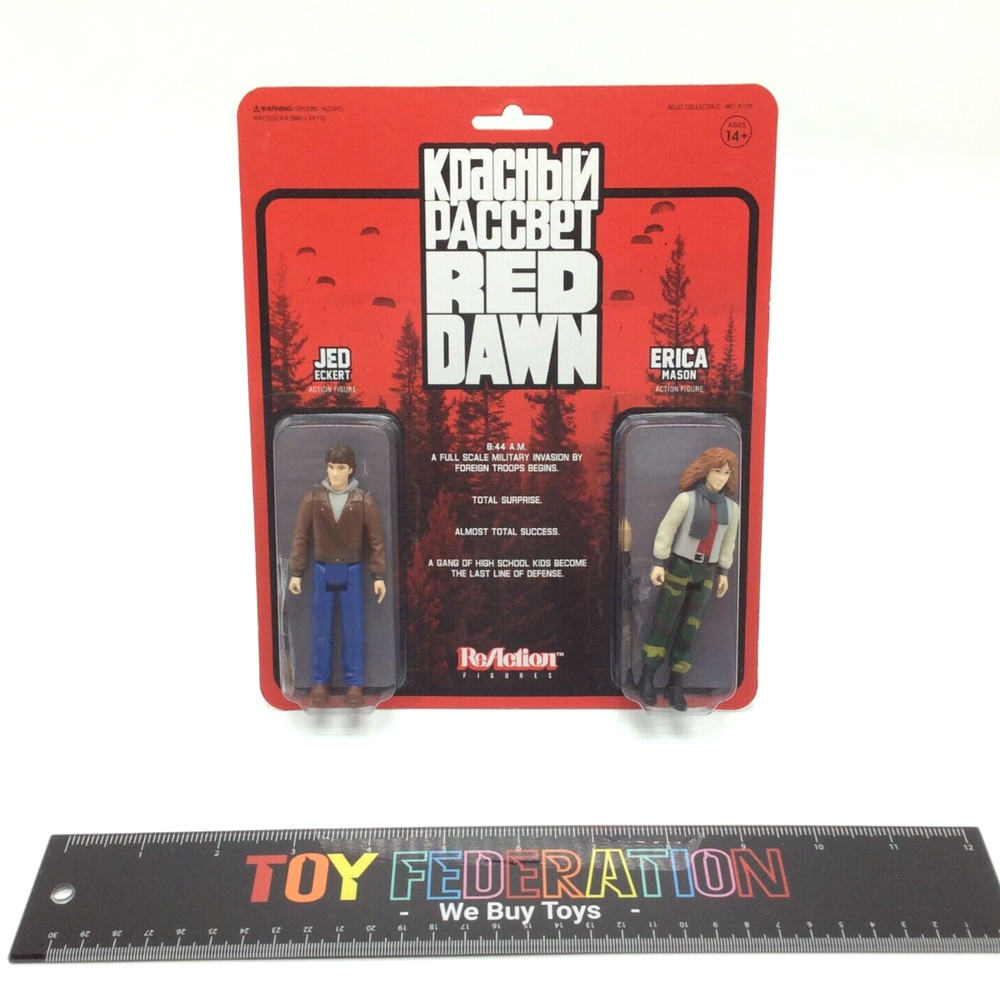 Super7 ReAction Figure RED DAWN 2-Pack A – JED & ERICA