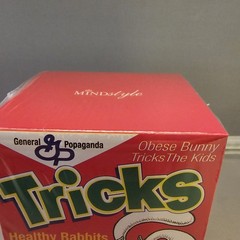 Ron English Popaganda Tricks Tricky Rabbit 3″ Mini Figure – Cereal Killers
