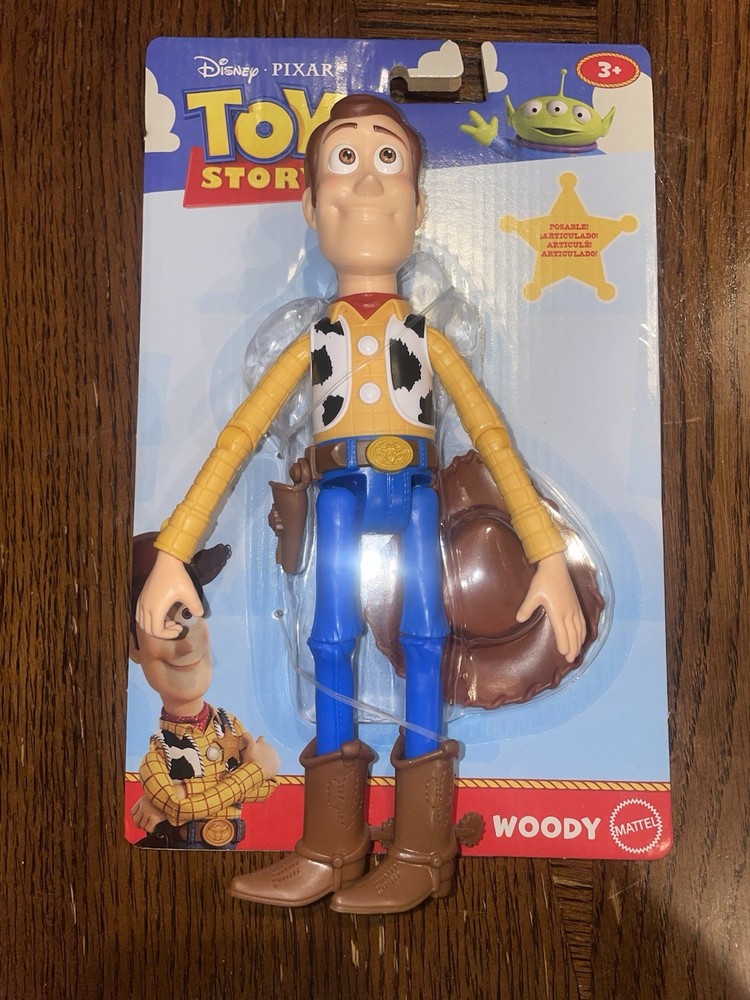 Mattel Disney and Pixar Toy Story Woody 9.2” Action Figure Playscale Cowboy 2025