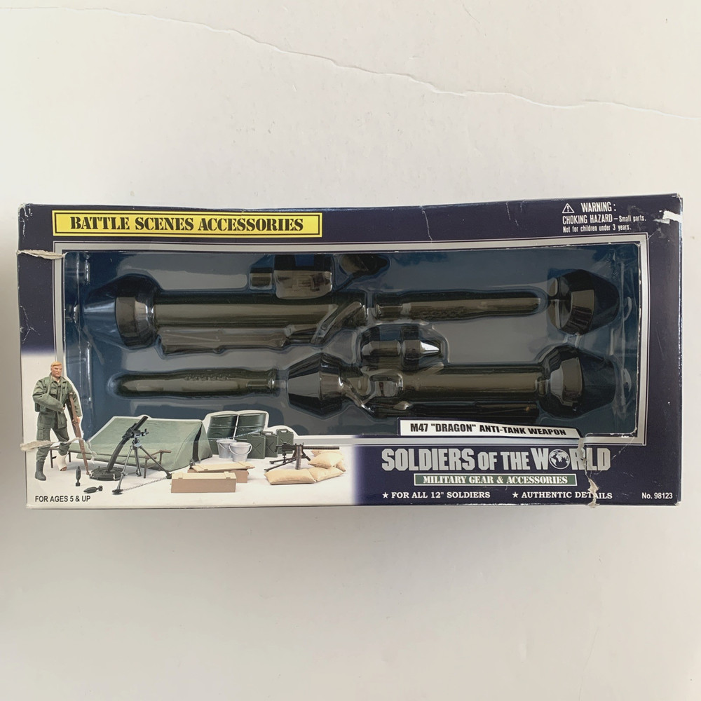 Soldiers Of The World Battle Scenes M47 Dragon Anti Tank Weapon Accessory Set