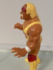 hulk hogan vintage 1990 hard plastic figure 5”