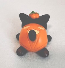 Aphmau Meemeows Mini Litter 2 Black Pumpkin Halloween Cat Figure Bonkers Toy 2”
