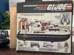 GI Joe 1984 Killer WHALE + Cutter 100% Complete & Unbroken File Card Blueprints
