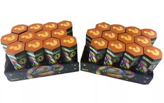 CASE OF 24 Slither.io Series 1 Blind Box Plush Clip-on Keychain Toys