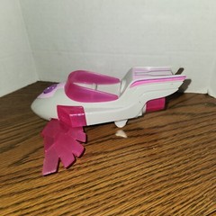 PAW Patrol Mighty Pups Charged Up SKYE Pink Deluxe Vehicle Light Sound Jet Plane