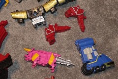 Power Rangers Dino Charge TRex Zord Megazord Replacement Parts Lot