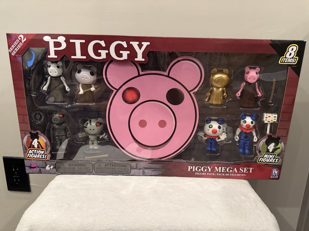 2021 New Piggy Play Set Series 2 MEGA SET 8 Pack Action Figures