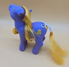My Little Pony G1 Dance N Prance Tap Dancer MLP GUC Purple w/Brush