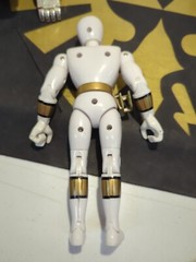 1994 Mighty Morphin Power Rangers White Tigerzord & Ranger Deluxe 98% Complete