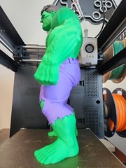 Large 14″ Tall Hulk 3d Printed Fan Art