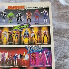 Toy Biz Marvel X-Force Factory Error Cable Figure on Kane Card Sealed Rare