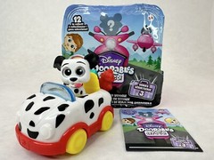 Disney Doorables Lucky 101 Dalmatians Let’s Go Series 3 Figure and Vehicle NEW