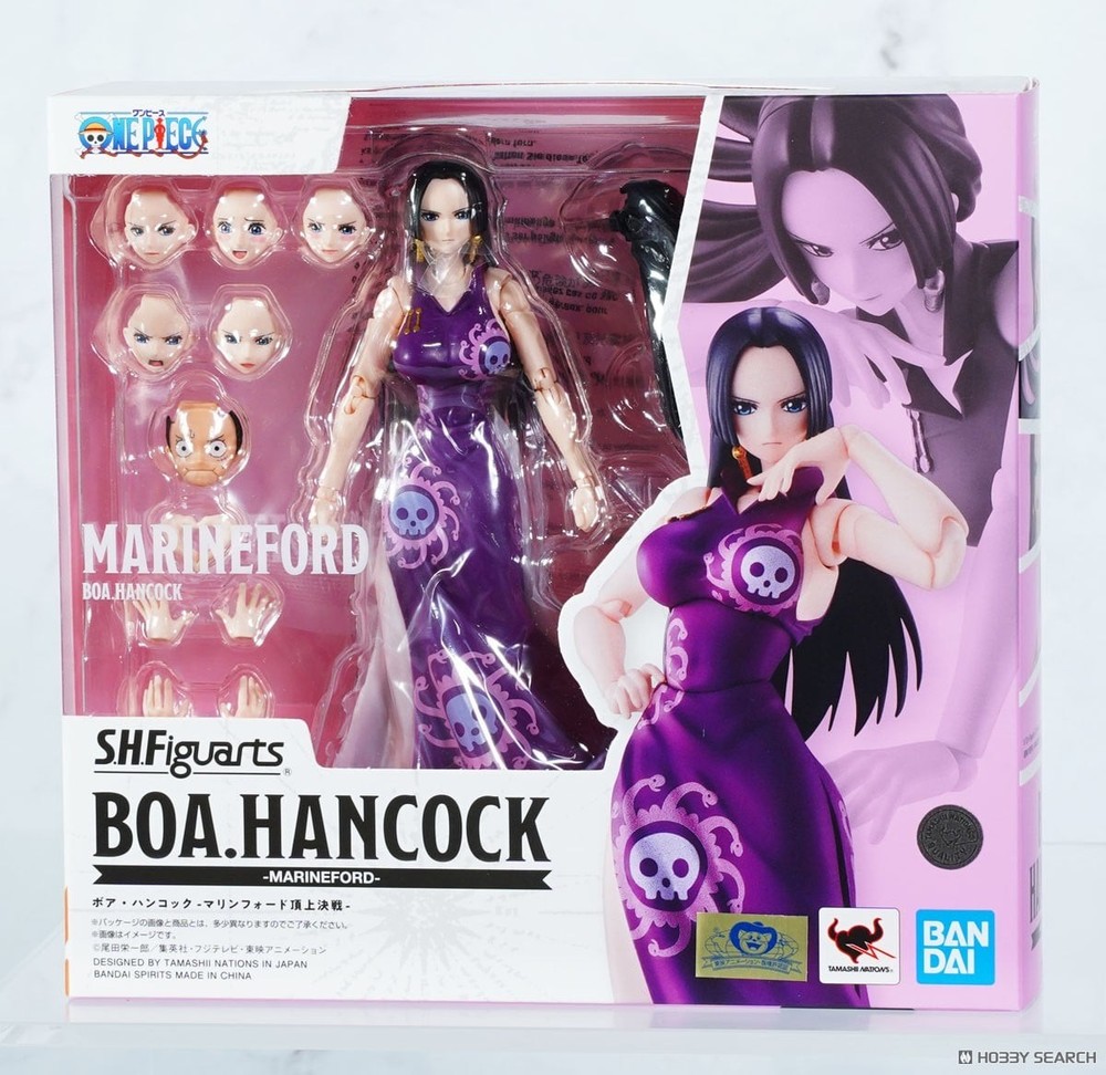 Bandai S.H.Figuarts Action Figure – Boa Hancock -Marineford- (One Piece)