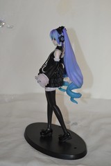 Hatsune Miku Project DIVA Future Tone Black Dress 17cm Anime Figure Toy