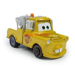 Mattel Disney Pixar Cars Toon Golden Tow Mater Diecast Car Alloy Toy Boy Gift
