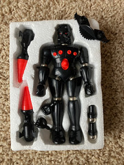Vintage 1977 Micronauts Baron Karza Complete w/ Box & Insert Mego Near Mint