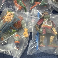 Vtg Teenage Mutant Ninja Turtles Figures TMNT Lot X8 80s 90s Almost Complete