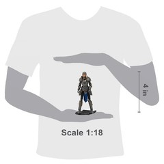 Female Knight Accord Vitruvian Hacks Action Figure 3 3/4″ Boss Fight