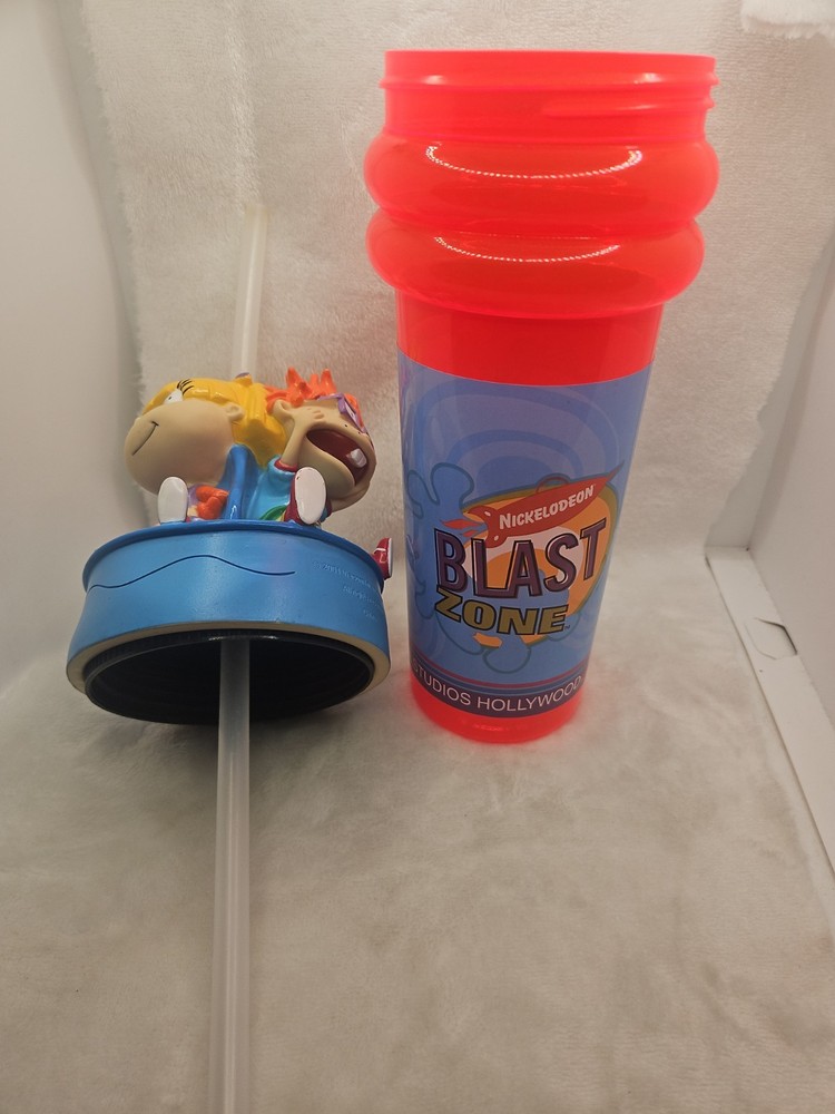 2001 Rugrats Universal Studios Hollywood Souvenir Blast Off Cup Nickelodeon VTG