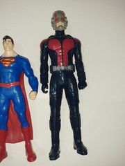 Lot of 4 Hasbro Mattel Action Figures Superhero 9.5-12″ Inch Marvel-DC Comics