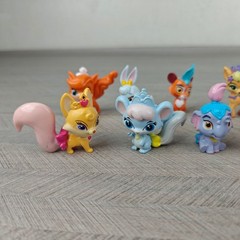 Disney Whisker Haven Tales Princess Palace Pets Mini Figures Lot Of 10